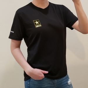 Army workout tee in Medium unisex